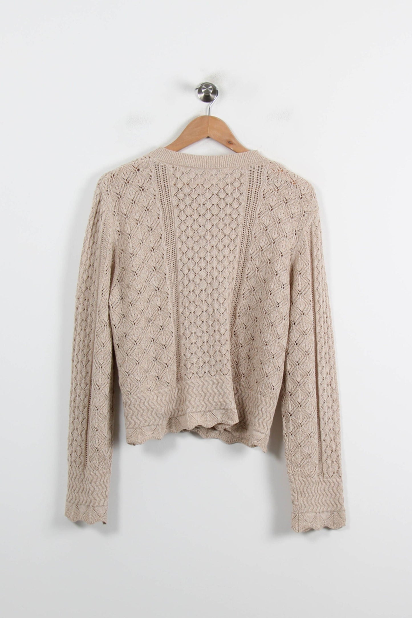 Gilet beige - Taille L/40