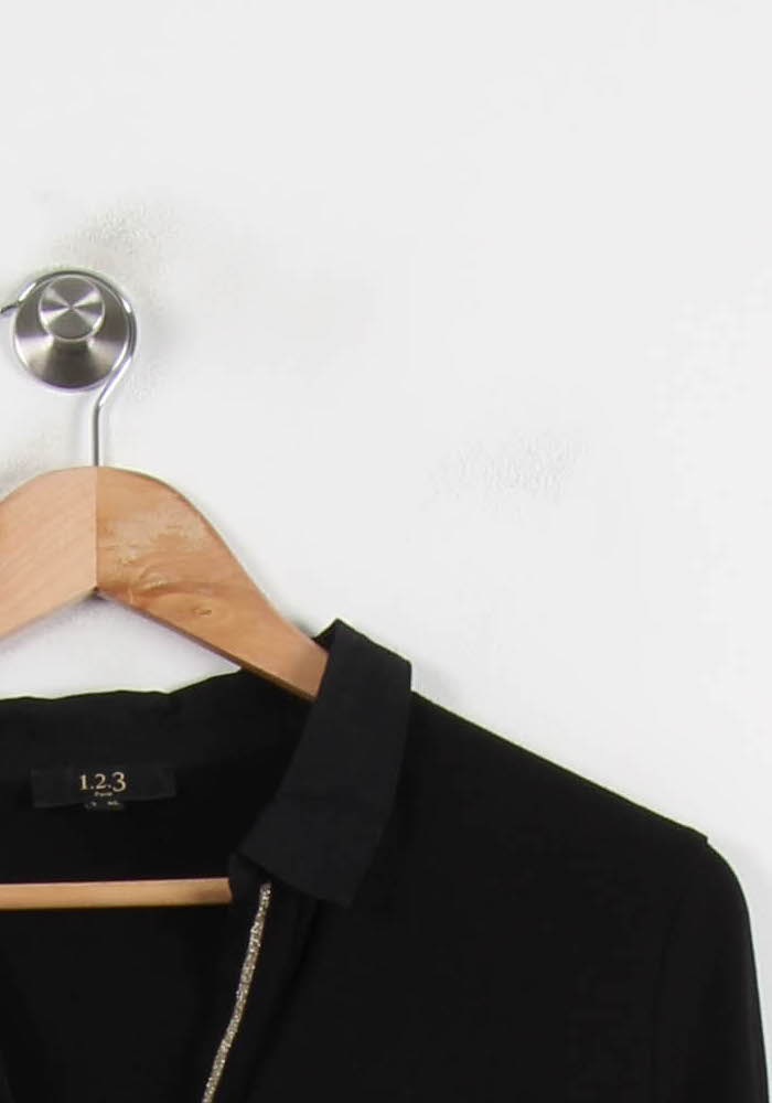 Polo Noir - Taille L/40