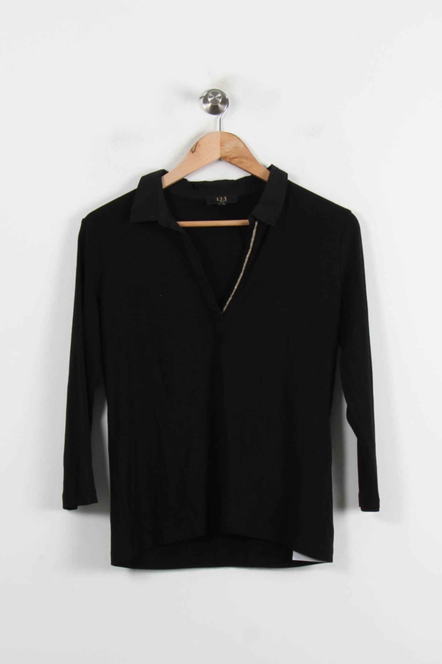 Polo Noir - Taille L/40