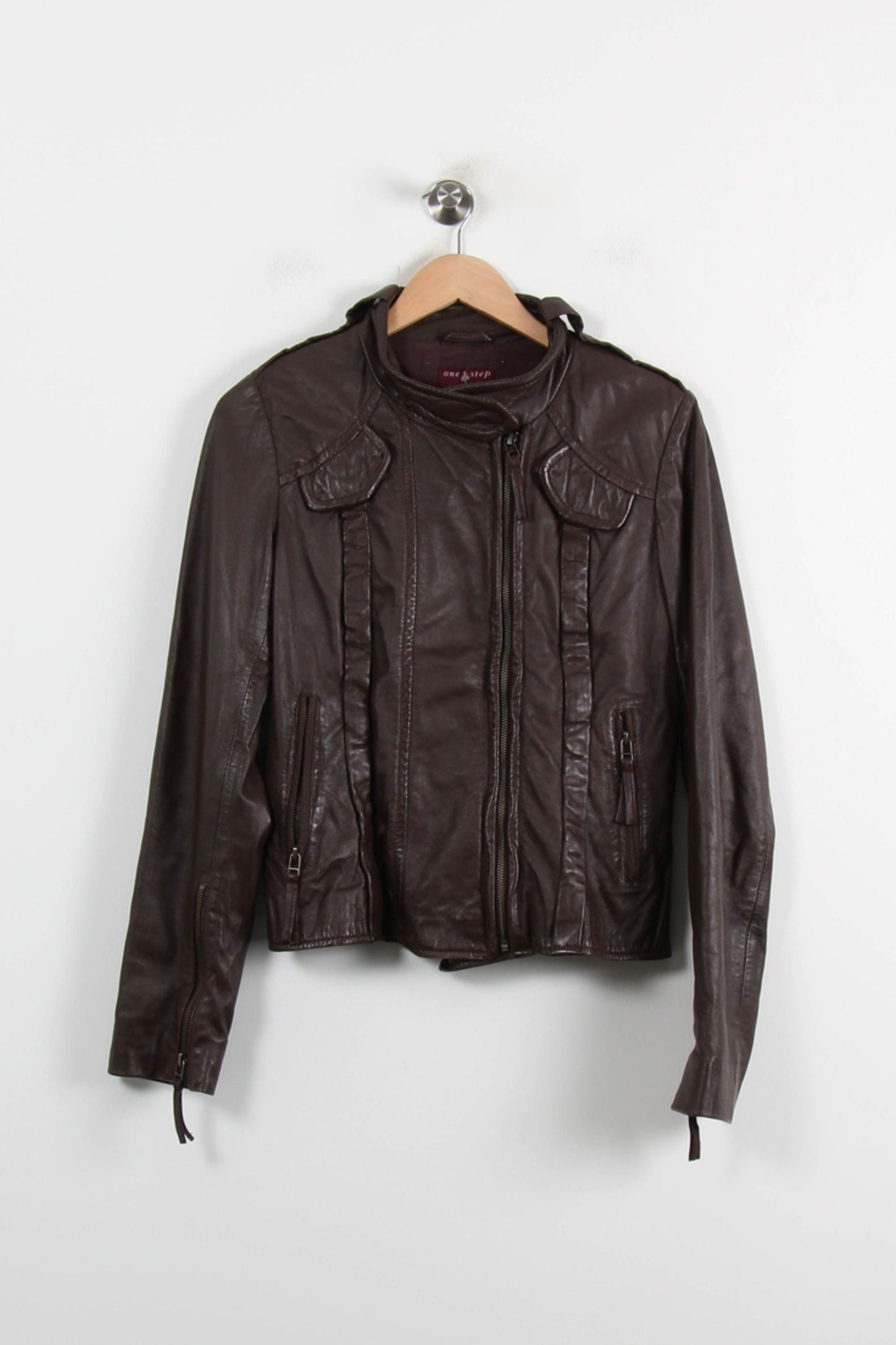 Blouson marron - Taille S/36