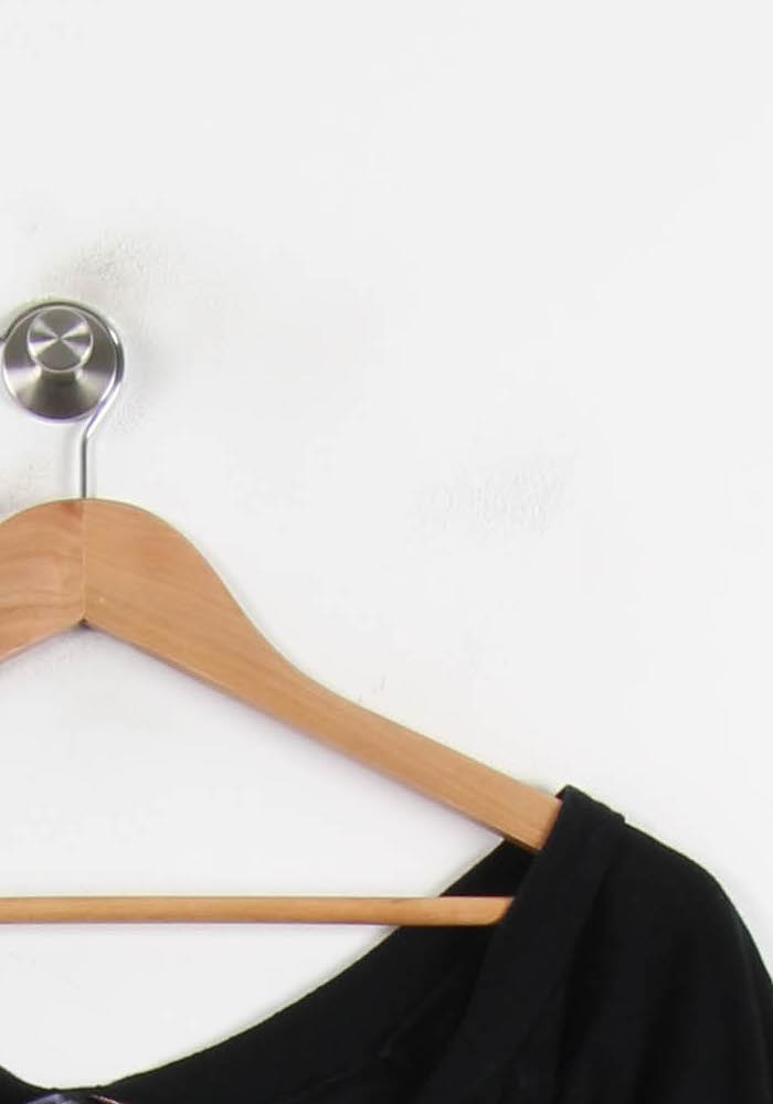 Blouse Noire - Taille S/36