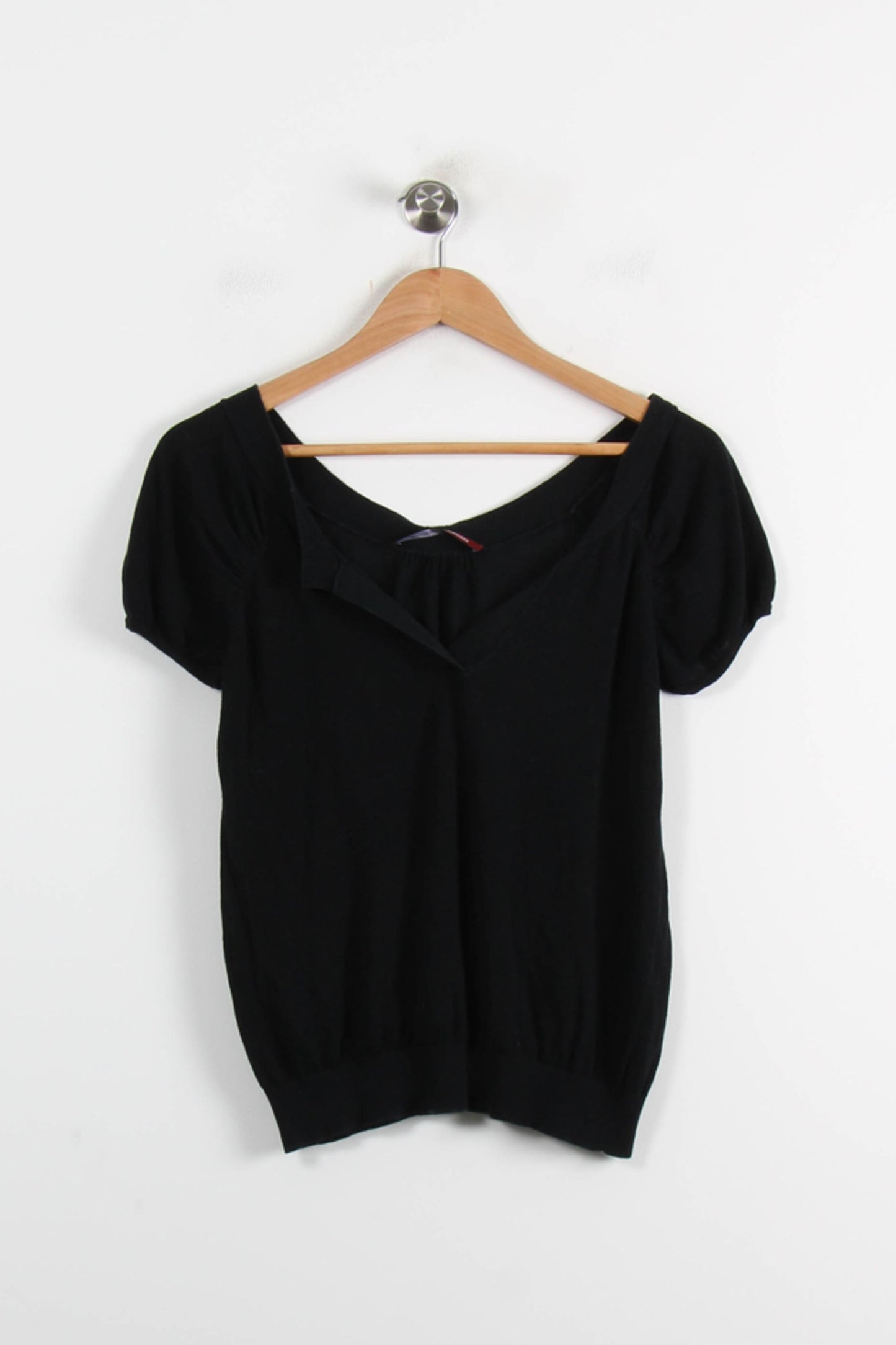 Blouse Noire - Taille S/36