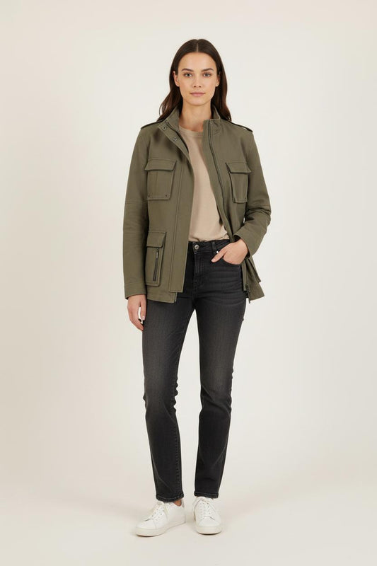 Veste Saharienne Verte - Taille L/40