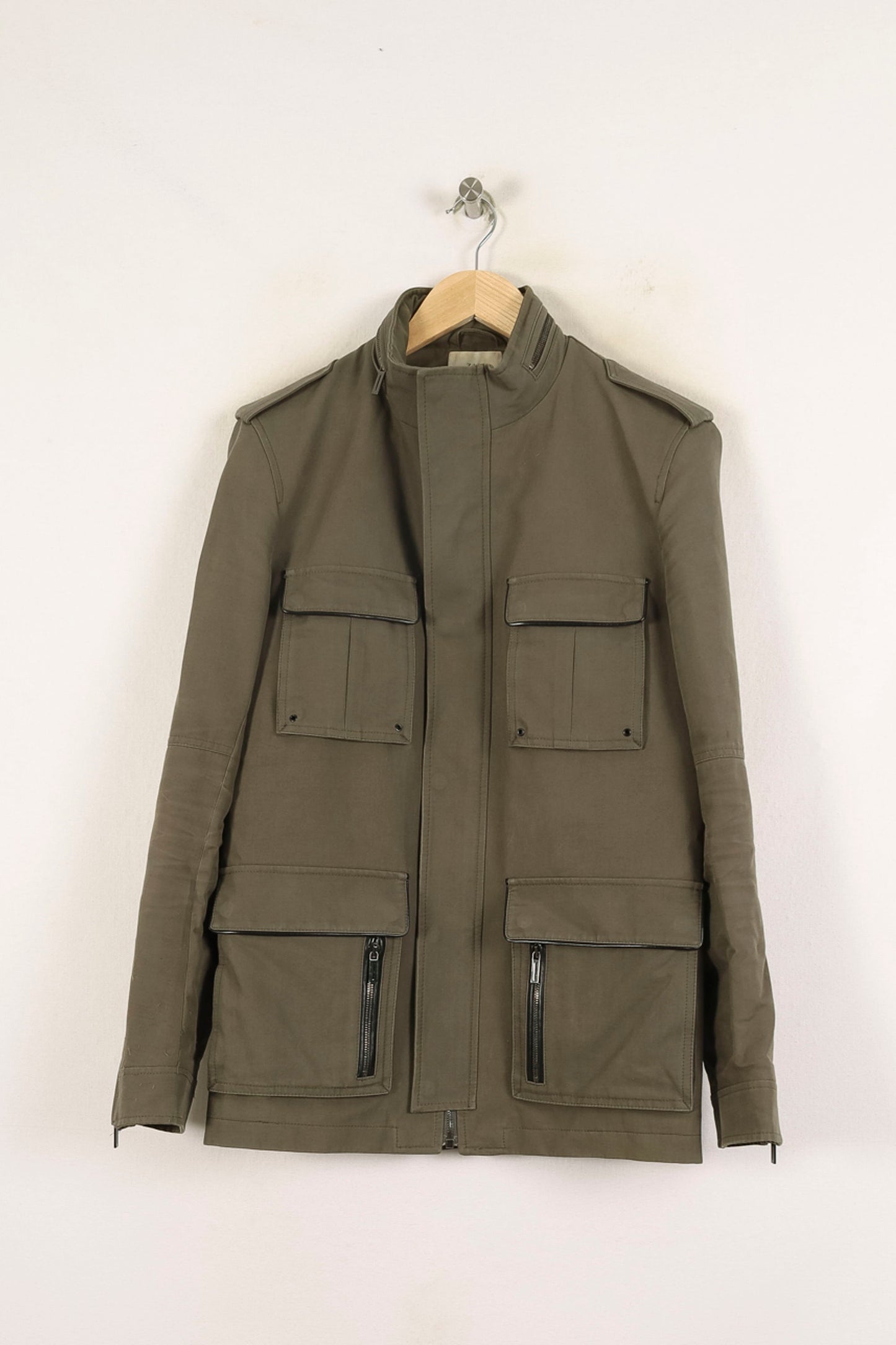 Veste Saharienne Verte - Taille L/40