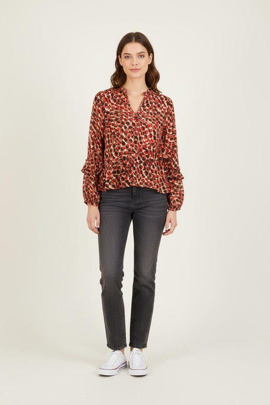 Blouse Multicolore - Taille S/36