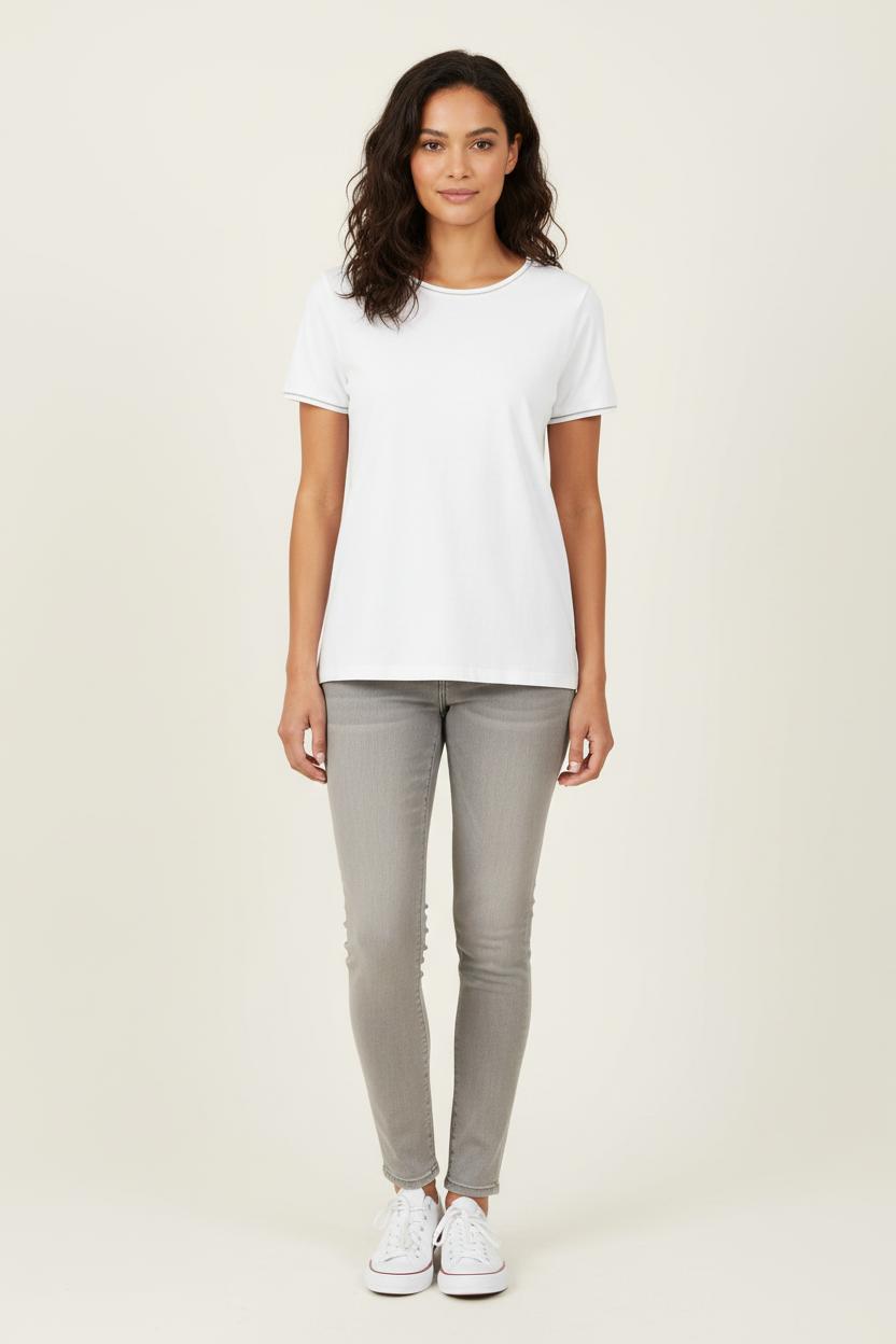 Tee-shirt Blanc - Taille M/38