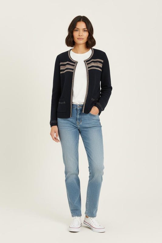 Cardigan Bleu - Taille M/38
