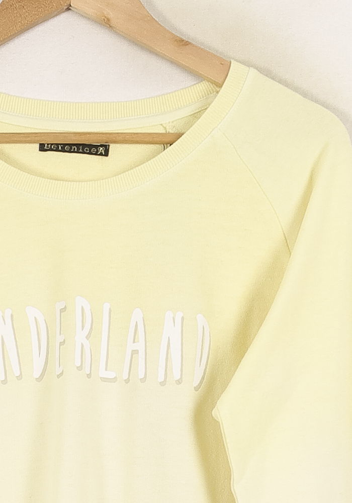 Sweat-shirt jaune - Taille S/36