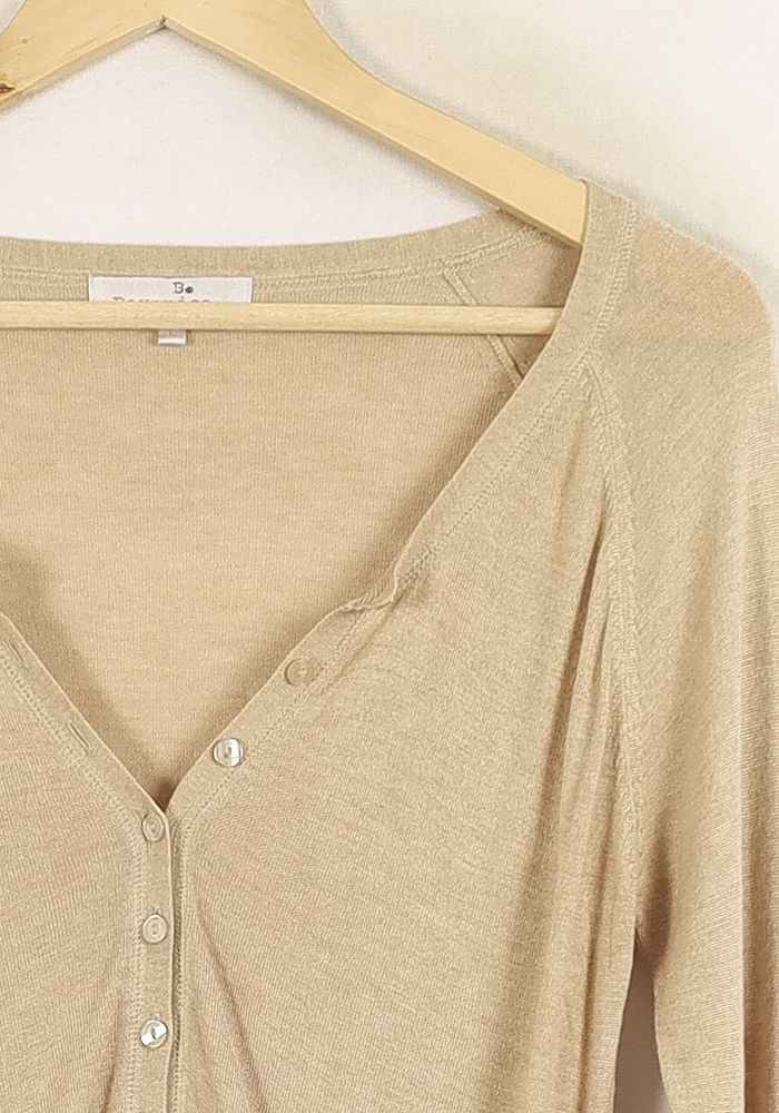 Gilet beige - Taille L/40