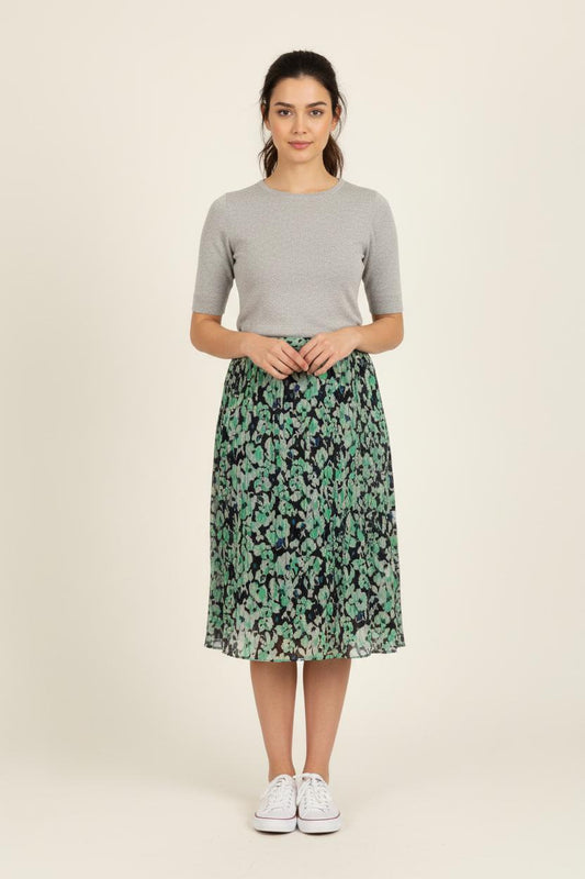 Jupe Midi Multicolore - Taille L/40