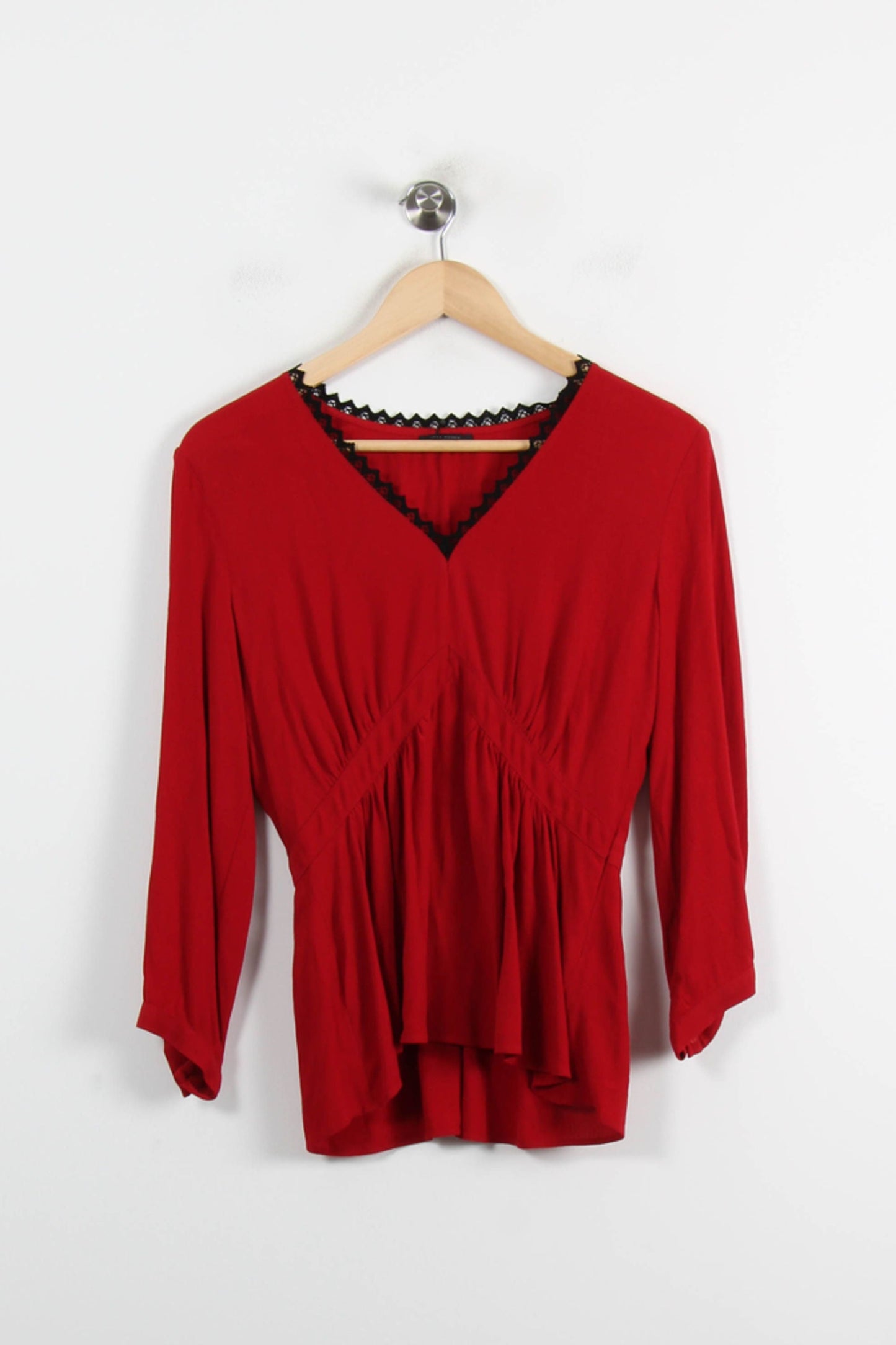 Blouse Rouge - Taille S/36