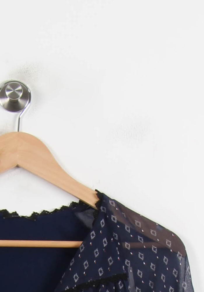 Blouse Bleue - Taille XS/34