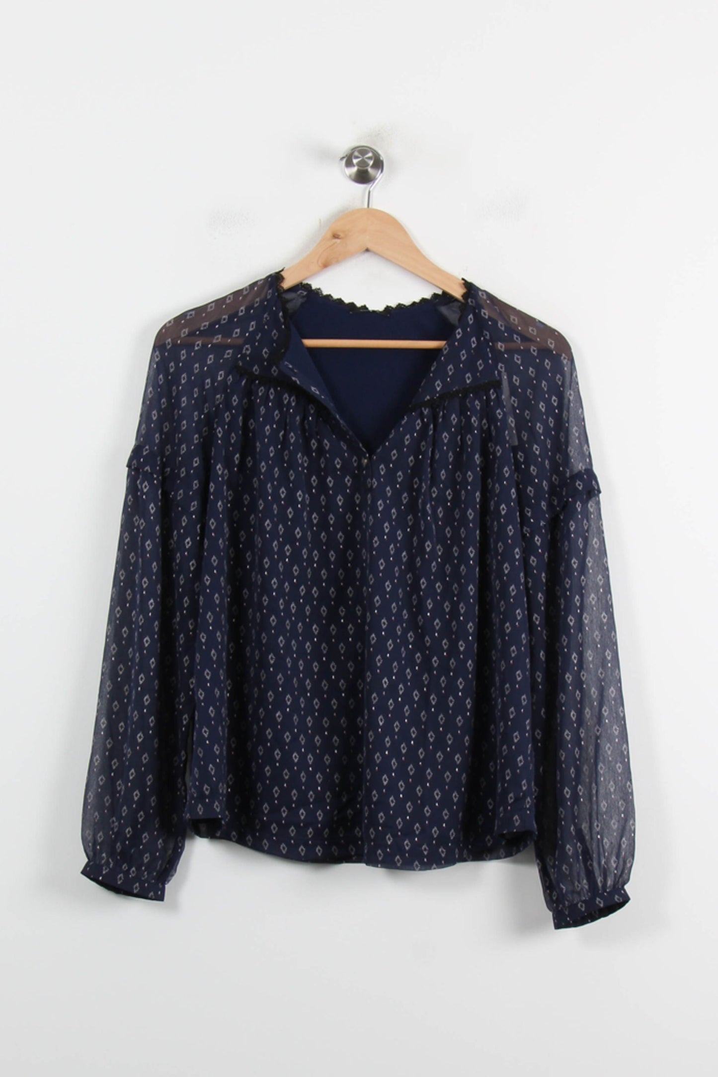 Blouse Bleue - Taille XS/34
