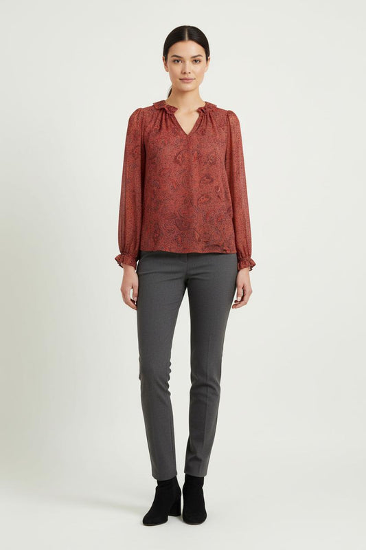 Blouse Rouge - Taille S/36