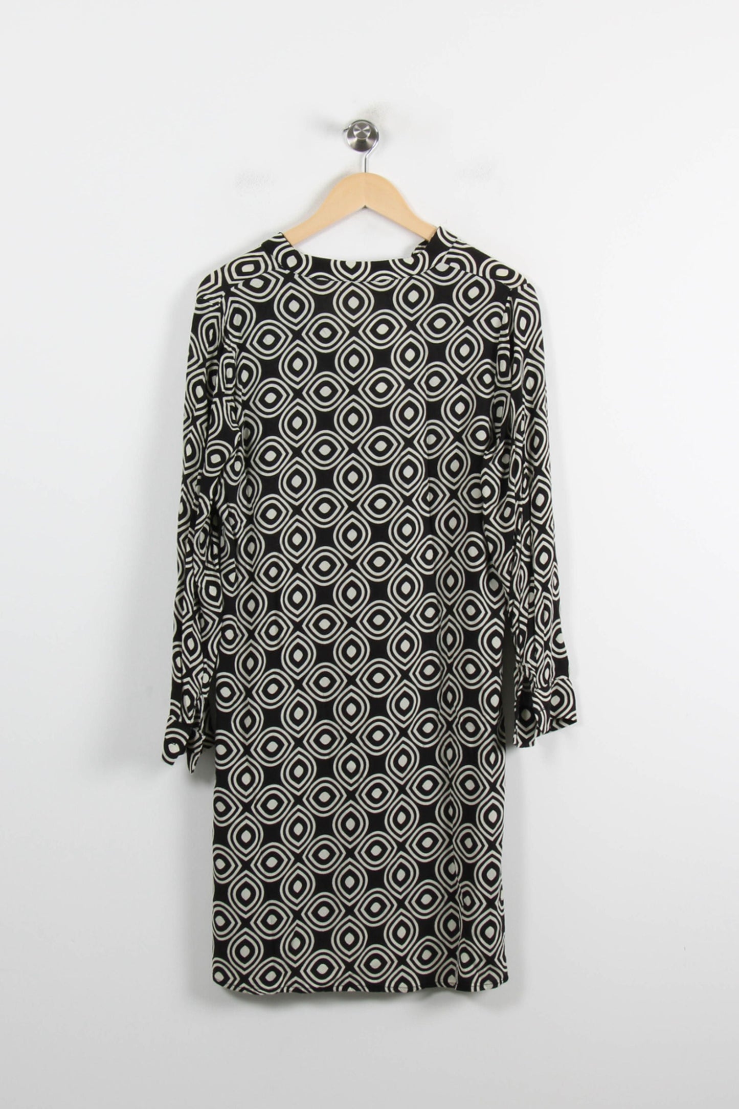 Robe Droite Noire et Blanche - Taille L/40