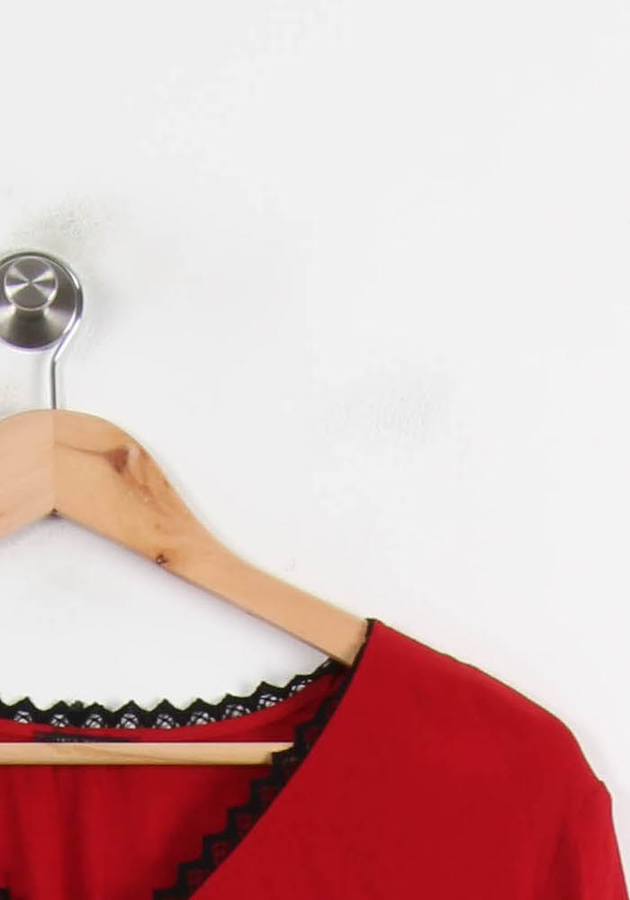 Blouse Rouge - Taille S/36