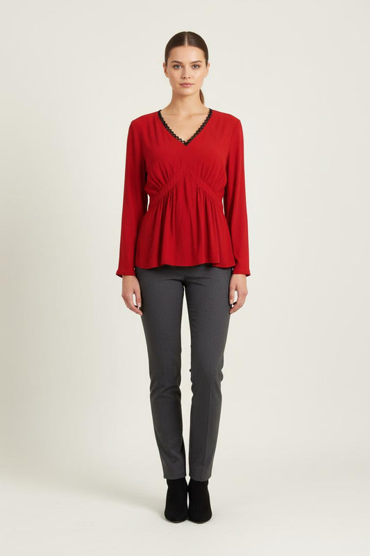 Blouse Rouge - Taille S/36
