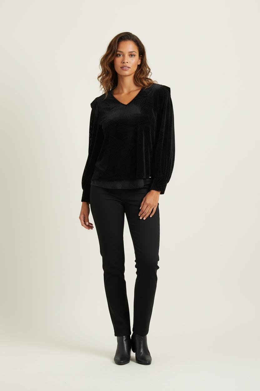 Chemisier noir - Taille M/38