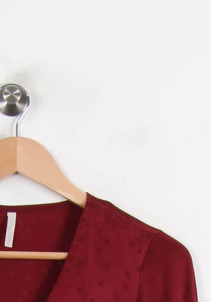 Blouse Bordeaux - Taille M/38