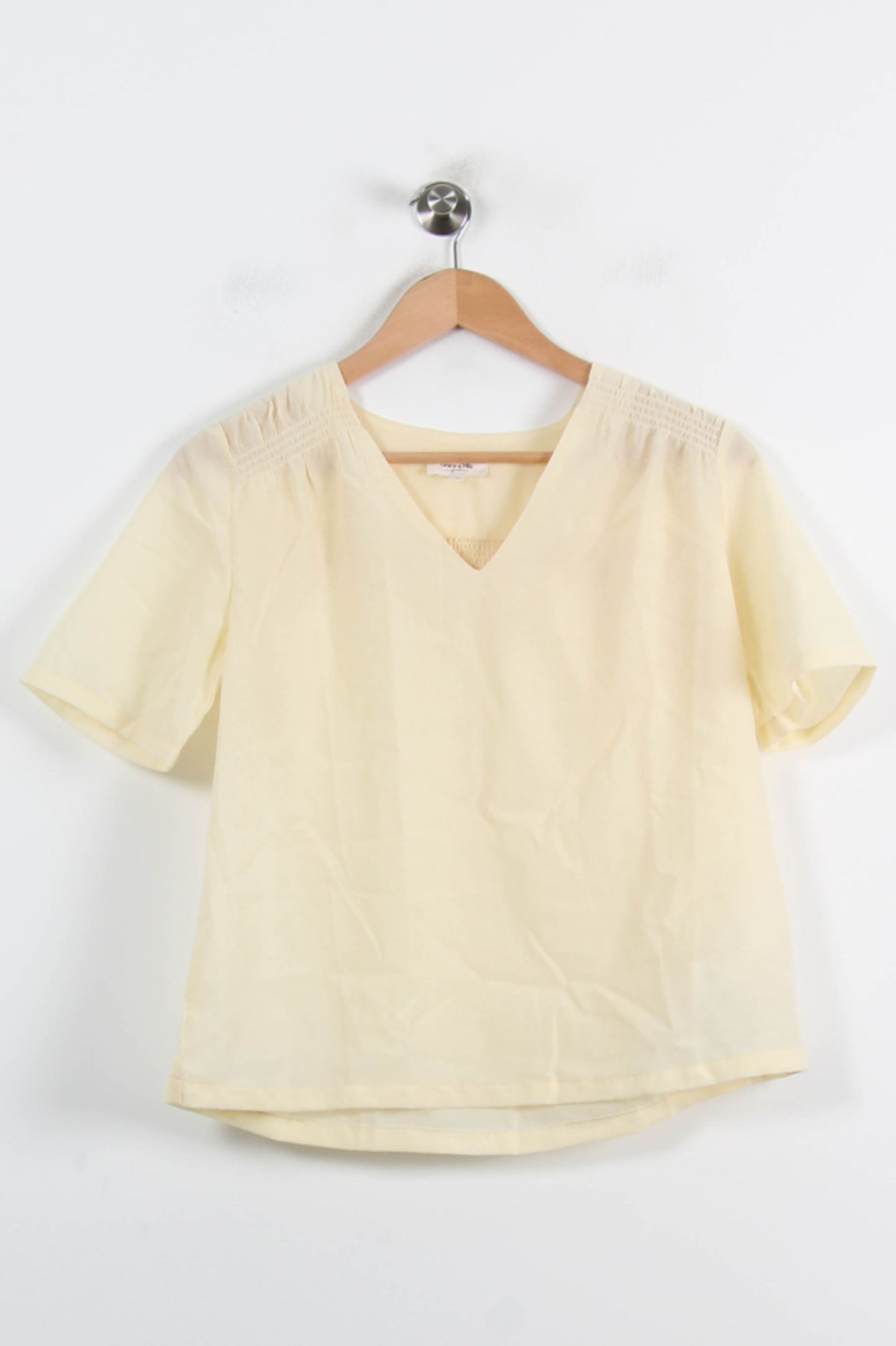 Blouse jaune - Taille S/36