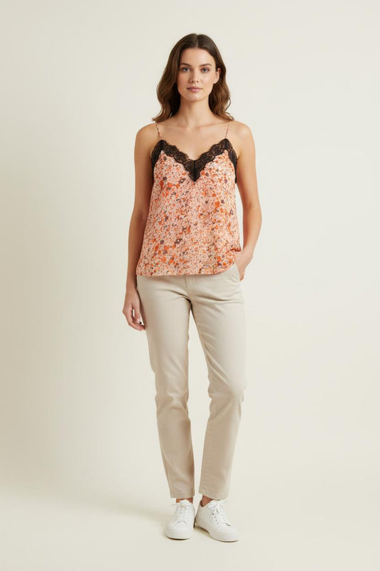 Caraco Multicolore et Noir - Taille XS/34