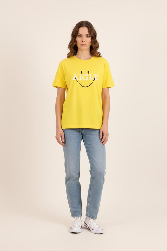 Tee-shirt Jaune - Taille XL/42