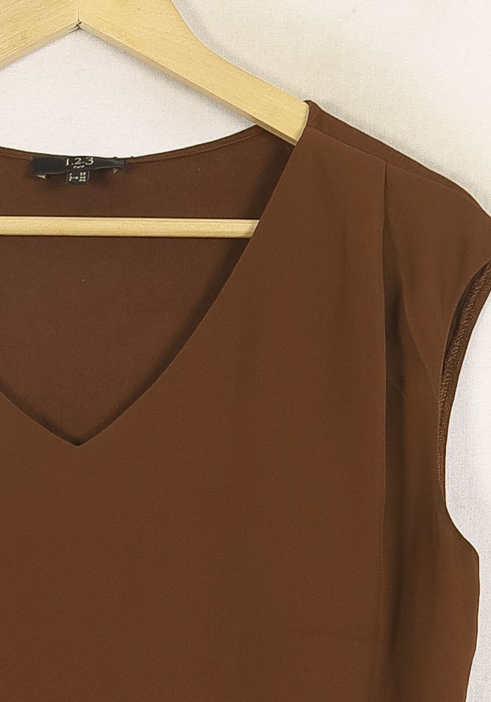 Débardeur Marron - Taille M/38