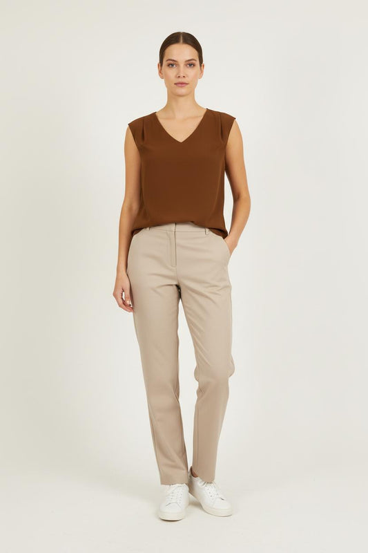 Débardeur Marron - Taille M/38