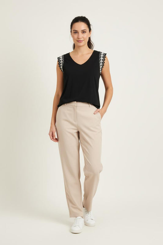 Débardeur Noir et Blanc - Taille M/38