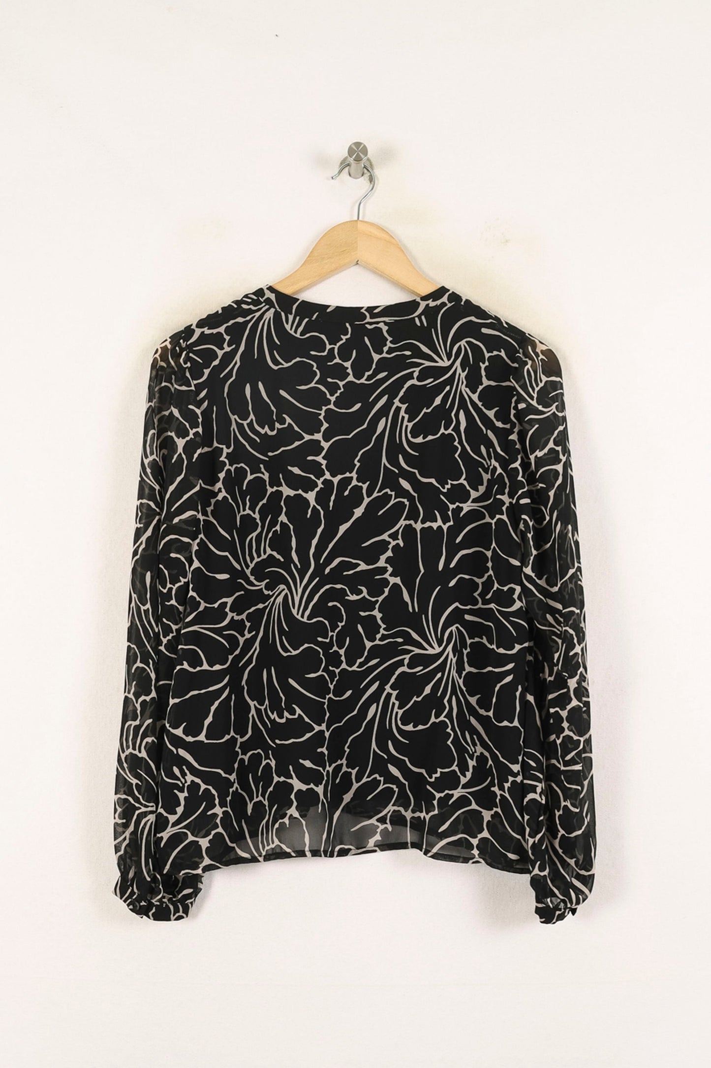 Blouse Noire et Blanche - Taille XL/42