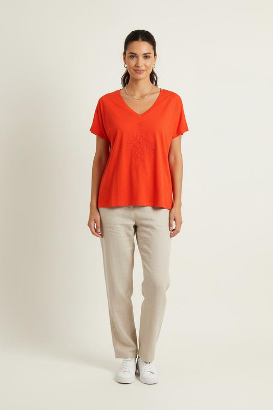 Tee-shirt Rouge - Taille XL/42