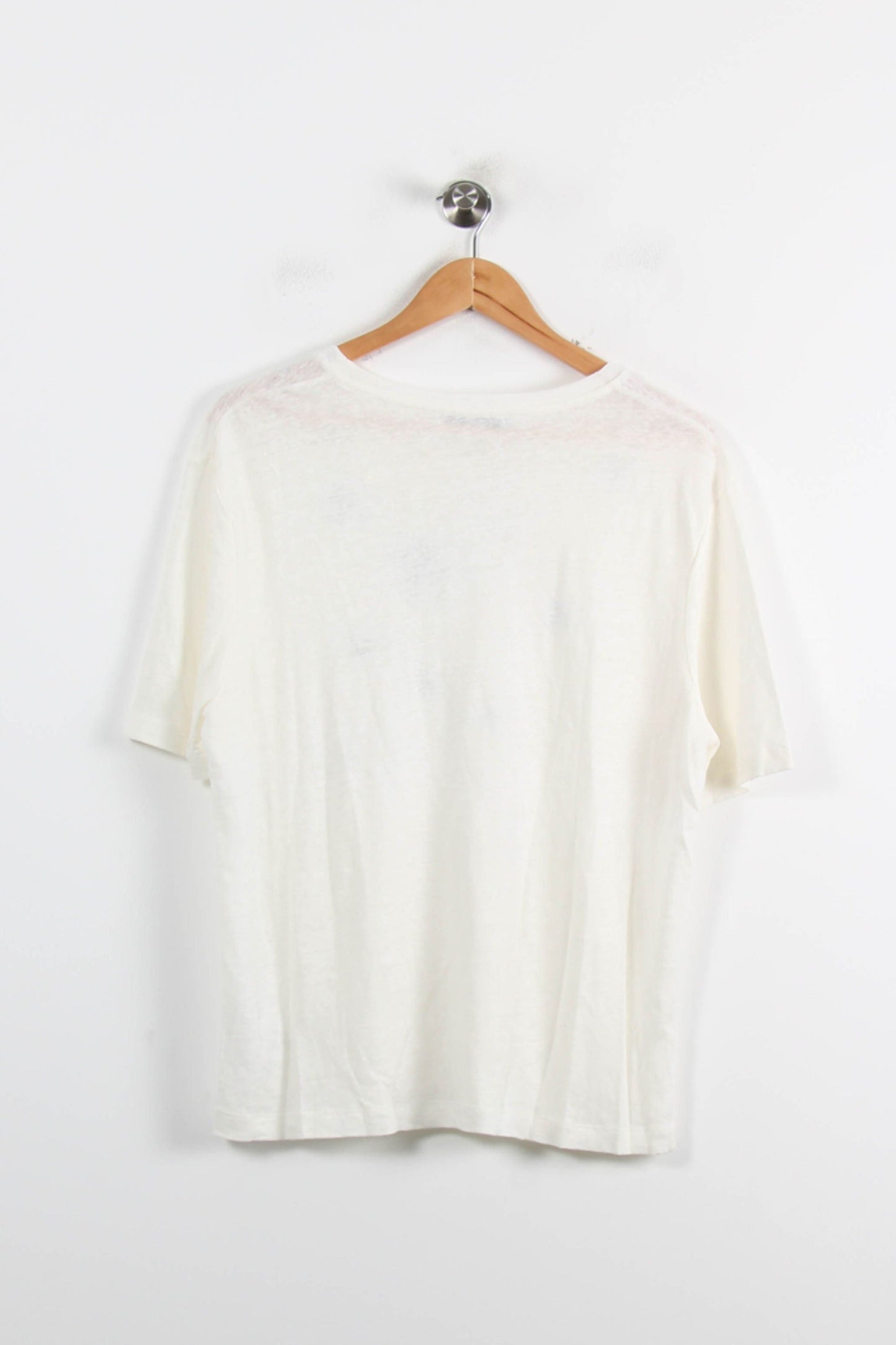 Tee-shirt Blanc et Bleu - Taille XL/42