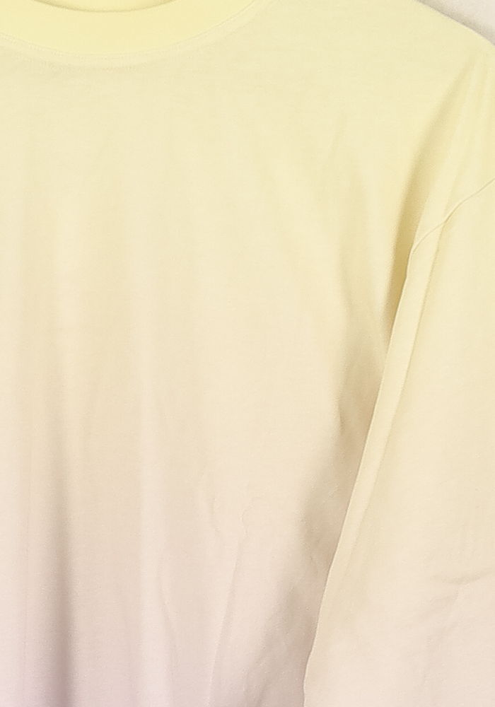 Tee-shirt Manches Longues Jaune et Violet - Taille M/38