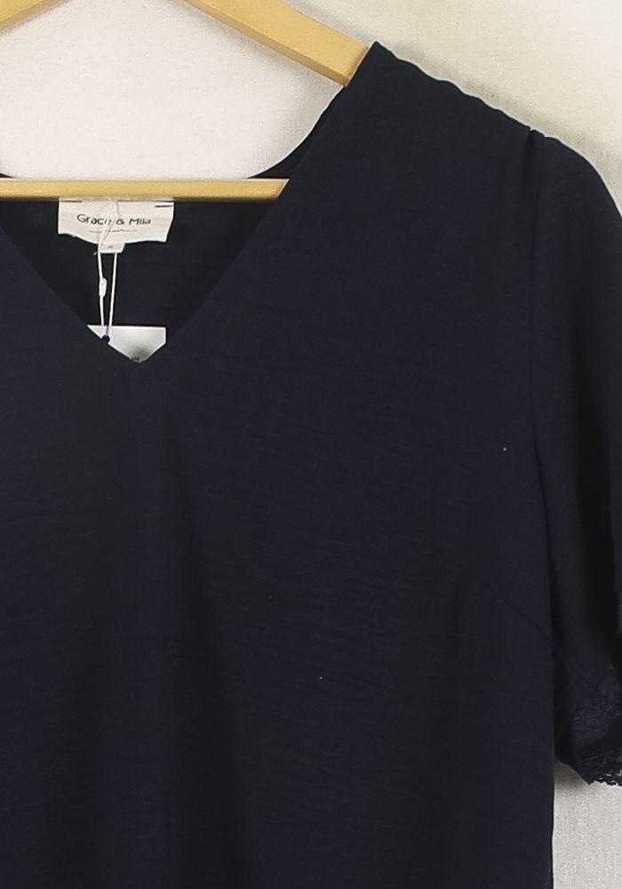 Blouse Bleue - Taille S/36