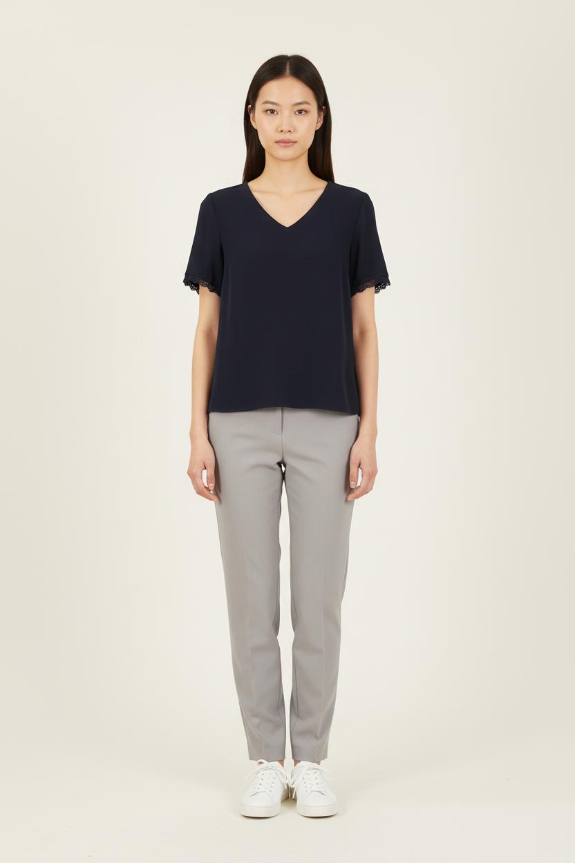 Blouse Bleue - Taille S/36