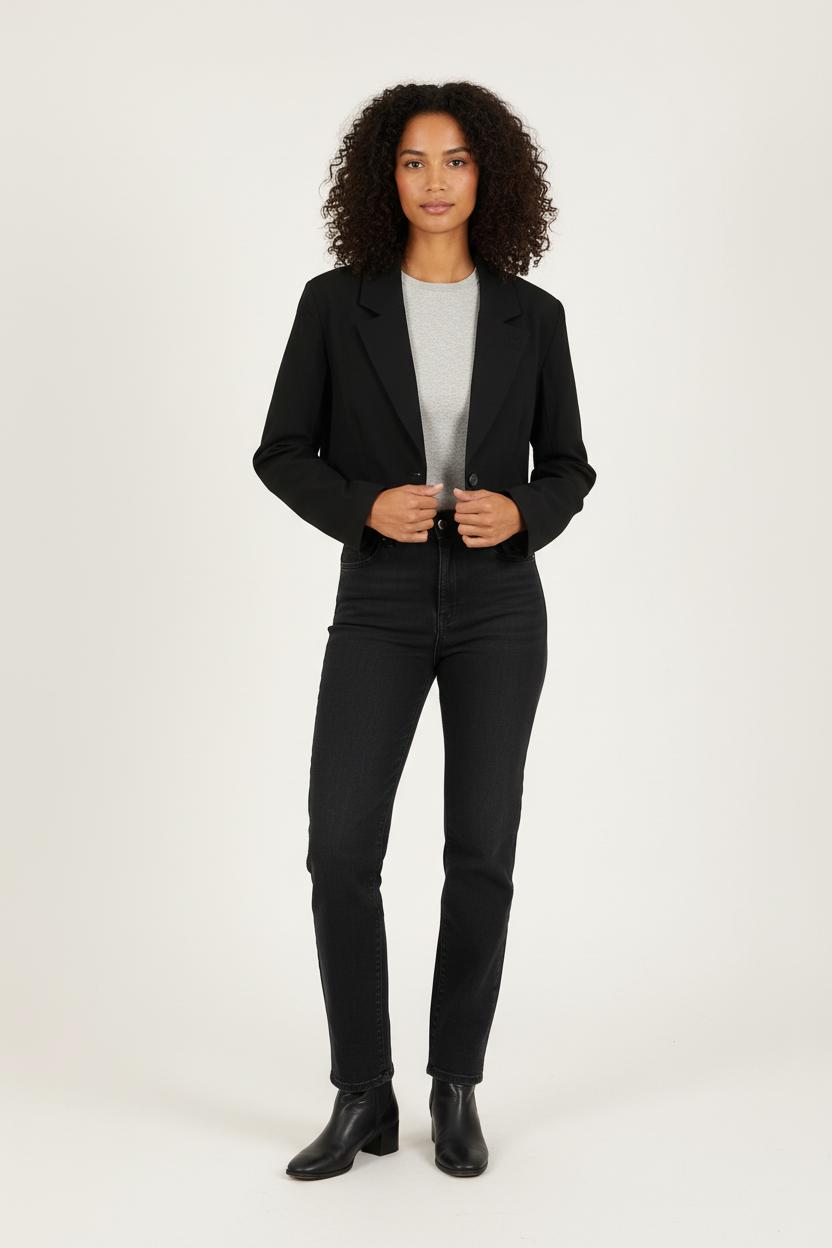 Veste Courte Noire - Taille M/38