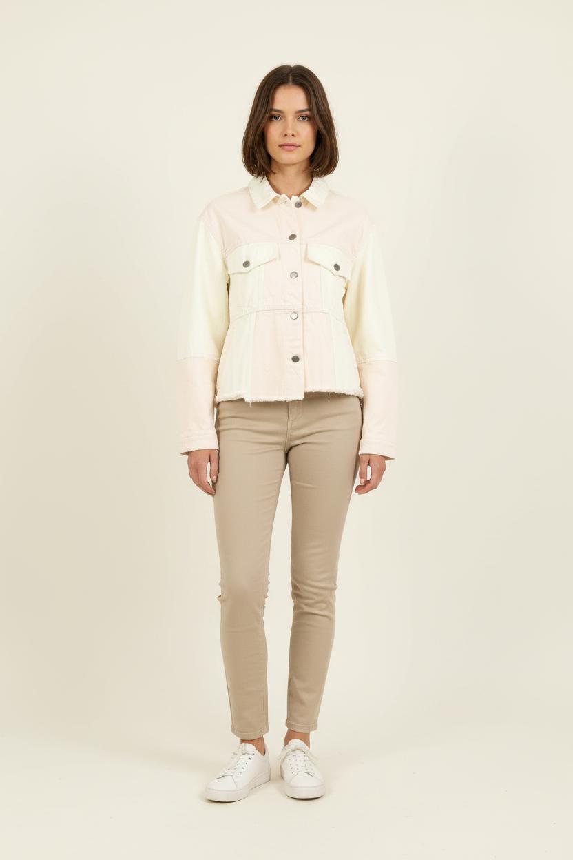 Veste Rose et Blanche - Taille S/36