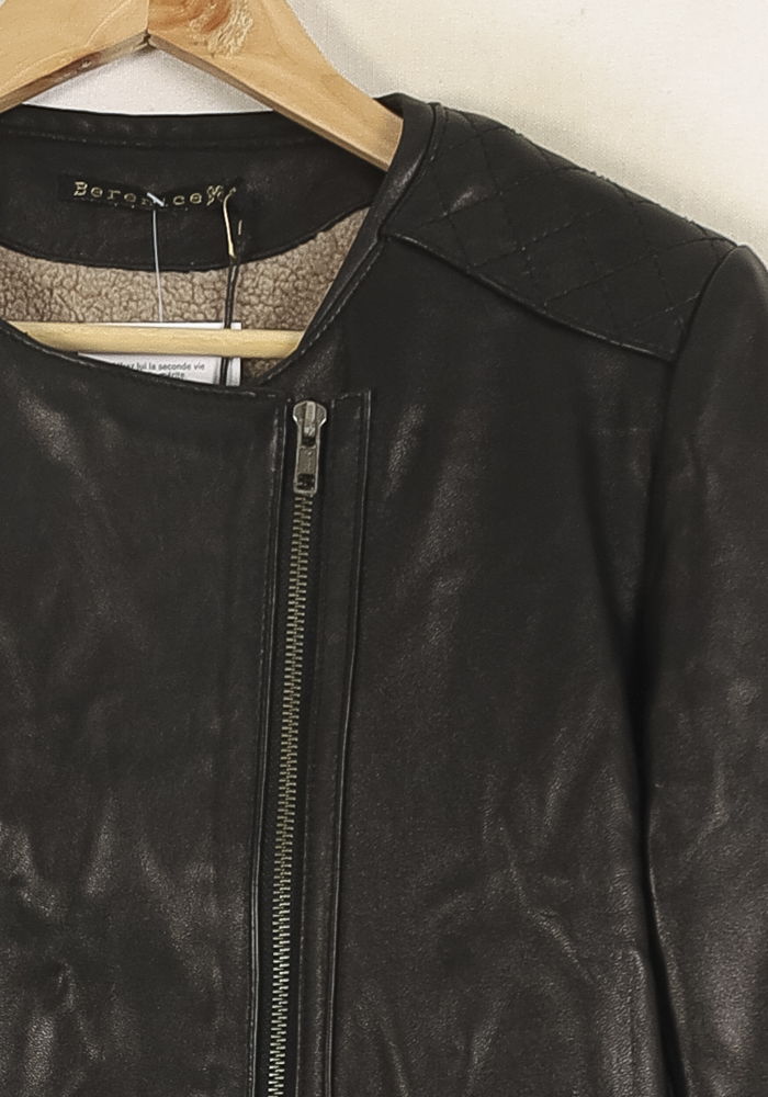 Blouson Noir - Taille S/36