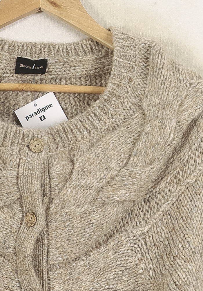 Cardigan Beige - Taille S/36