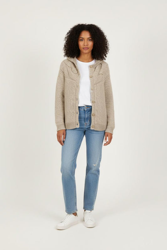 Cardigan Beige - Taille S/36