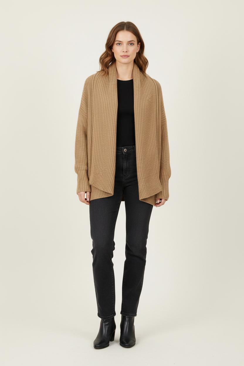 Cardigan Beige - Taille S/36