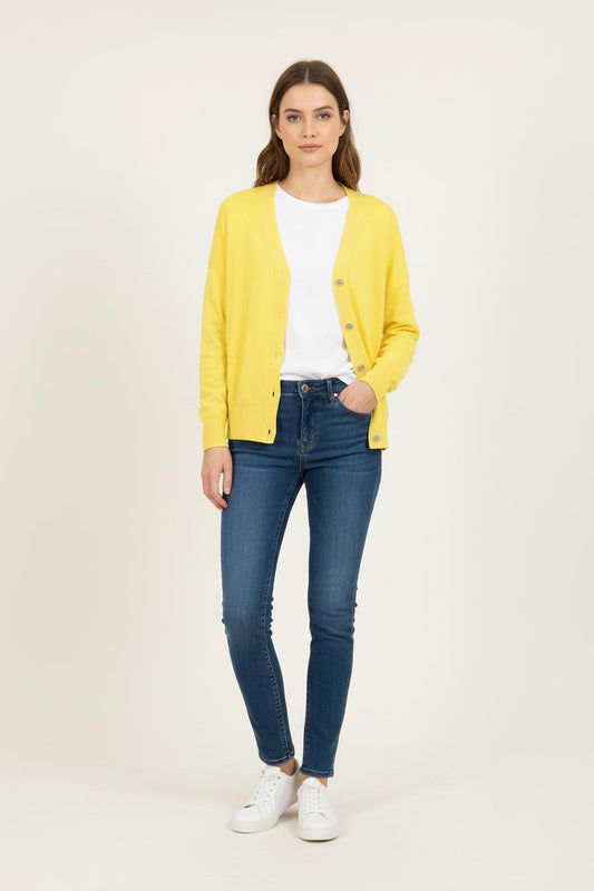 Cardigan Jaune - Taille L/40