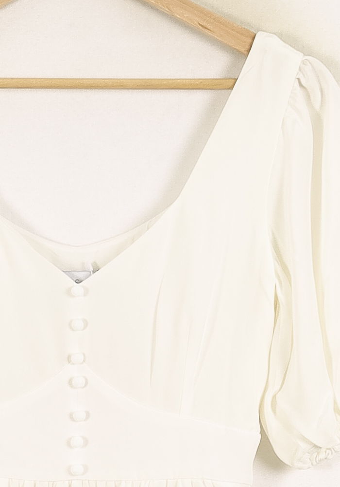 Robe Longue Blanche - Taille S/36