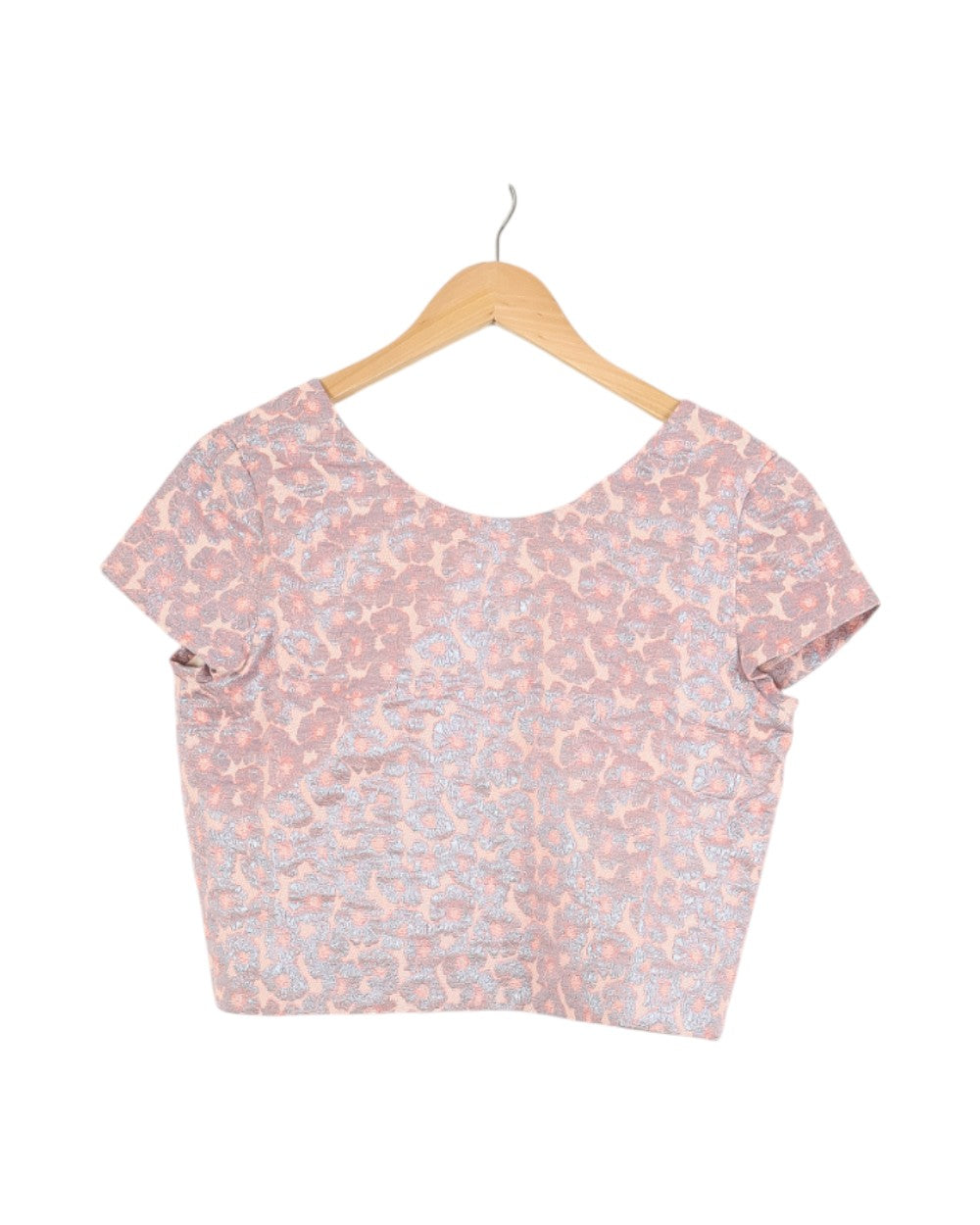 Top Rose et Argentée - Taille M/38