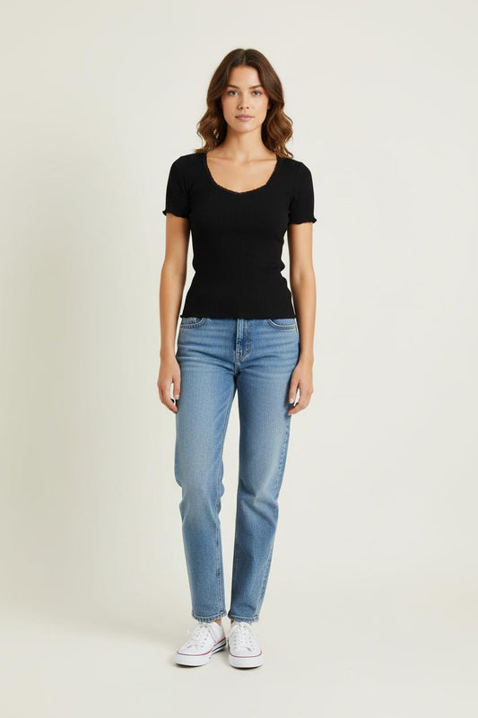 Tee-shirt Noir - Taille L/40