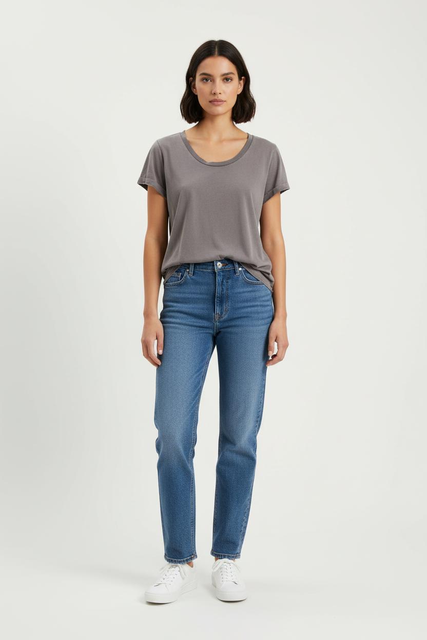 Tee-shirt Gris - Taille S/36