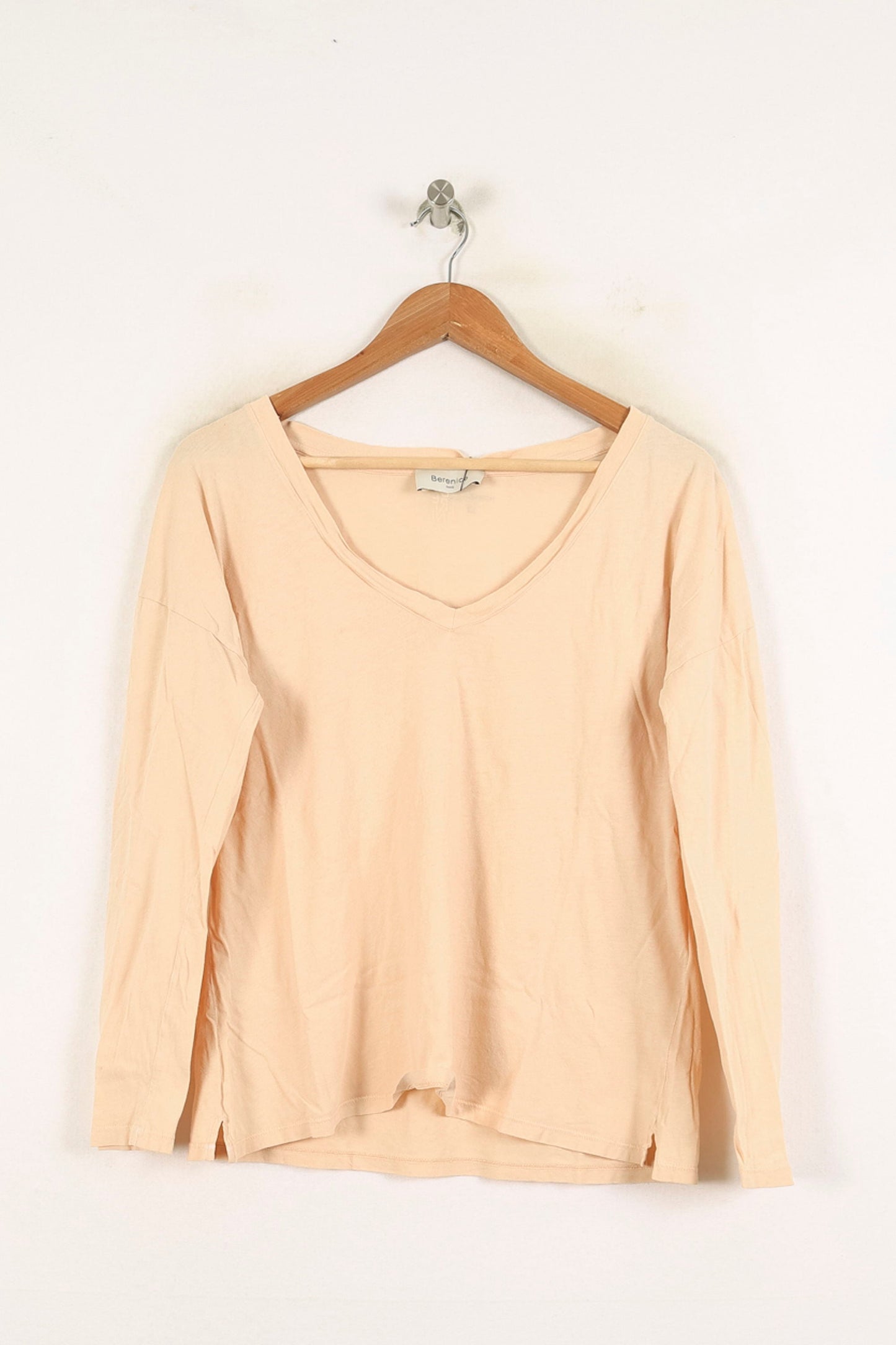Tee-shirt Manches Longues Beige - Taille L/40