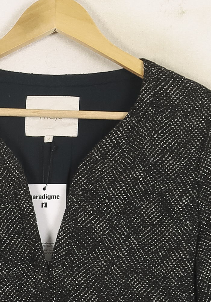 Veste Courte Noire - Taille S/36