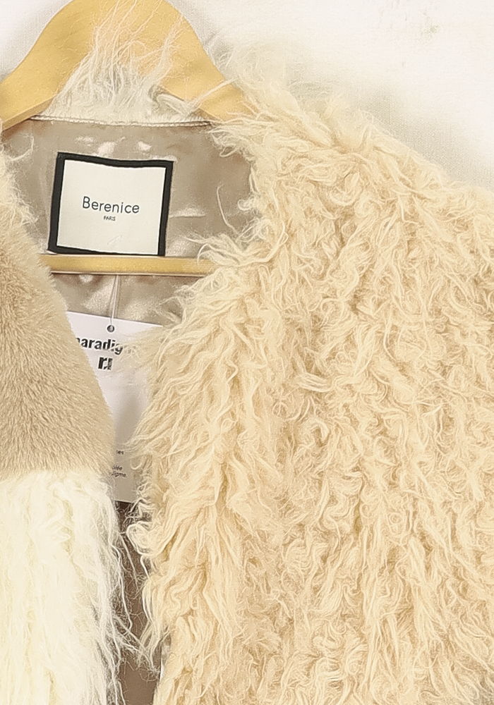 Veste Beige et Blanche - Taille TU