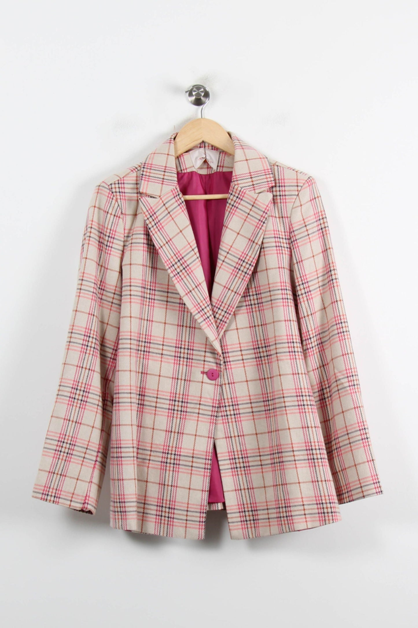 Blazer Beige et Rose - Taille M/38